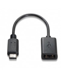 ADAPTADOR USB TIPO-C MACHO USB TIPO-A HEMBRA (OTG) 15CM